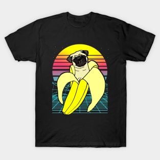 aesthetic banana pug T-Shirt